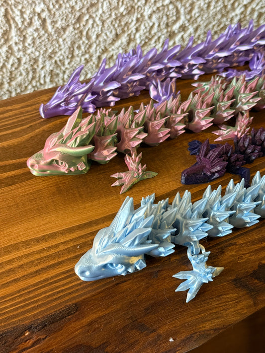 Flexible Drachen - Crystal Dragon - Beweglich