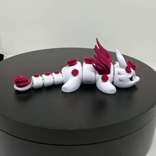 3D Drache " Red Rose "