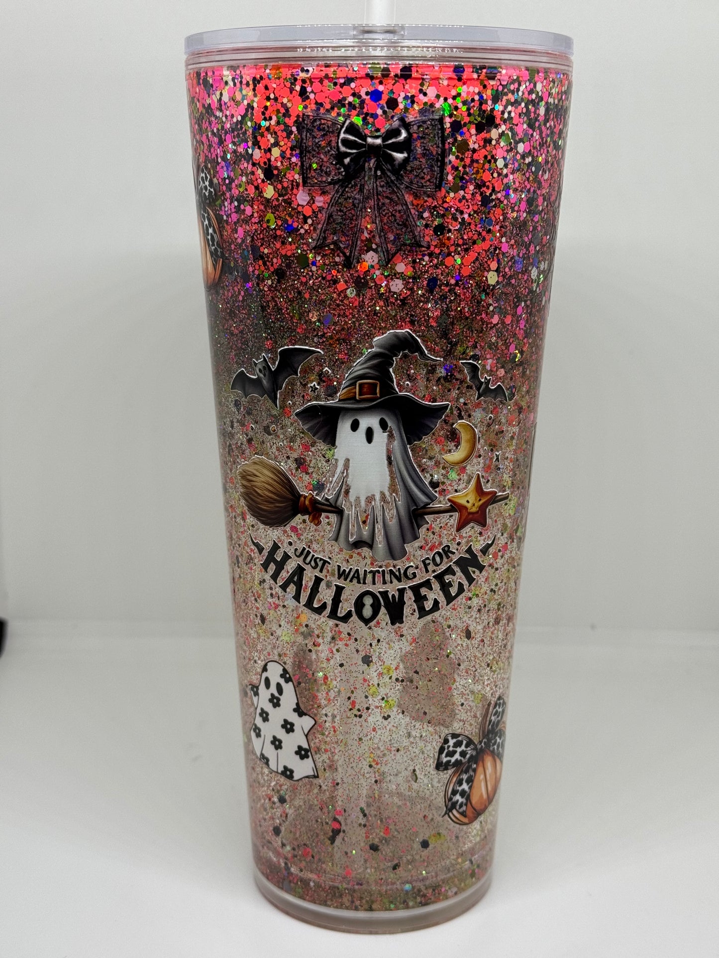 Snowglobe Tumbler " Glitter Halloween " 700ml