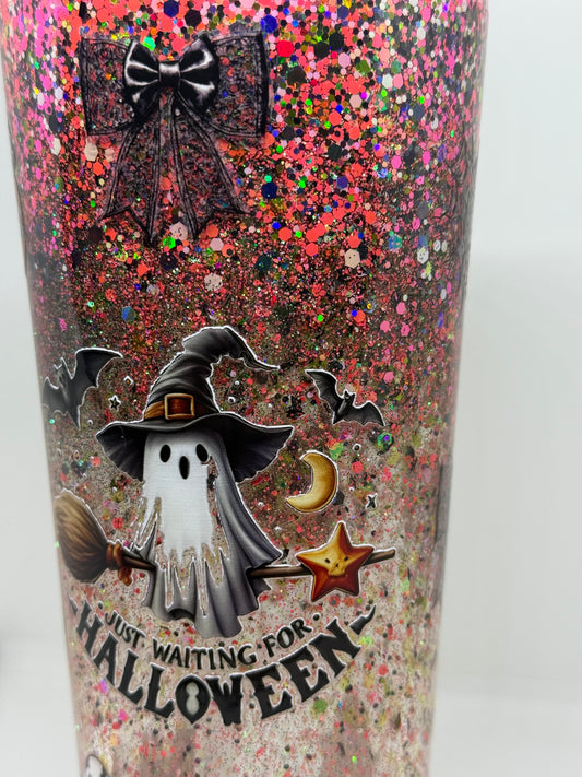 Snowglobe Tumbler " Glitter Halloween " 700ml