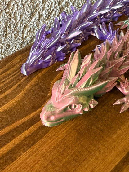 Flexible Drachen - Crystal Dragon - Beweglich