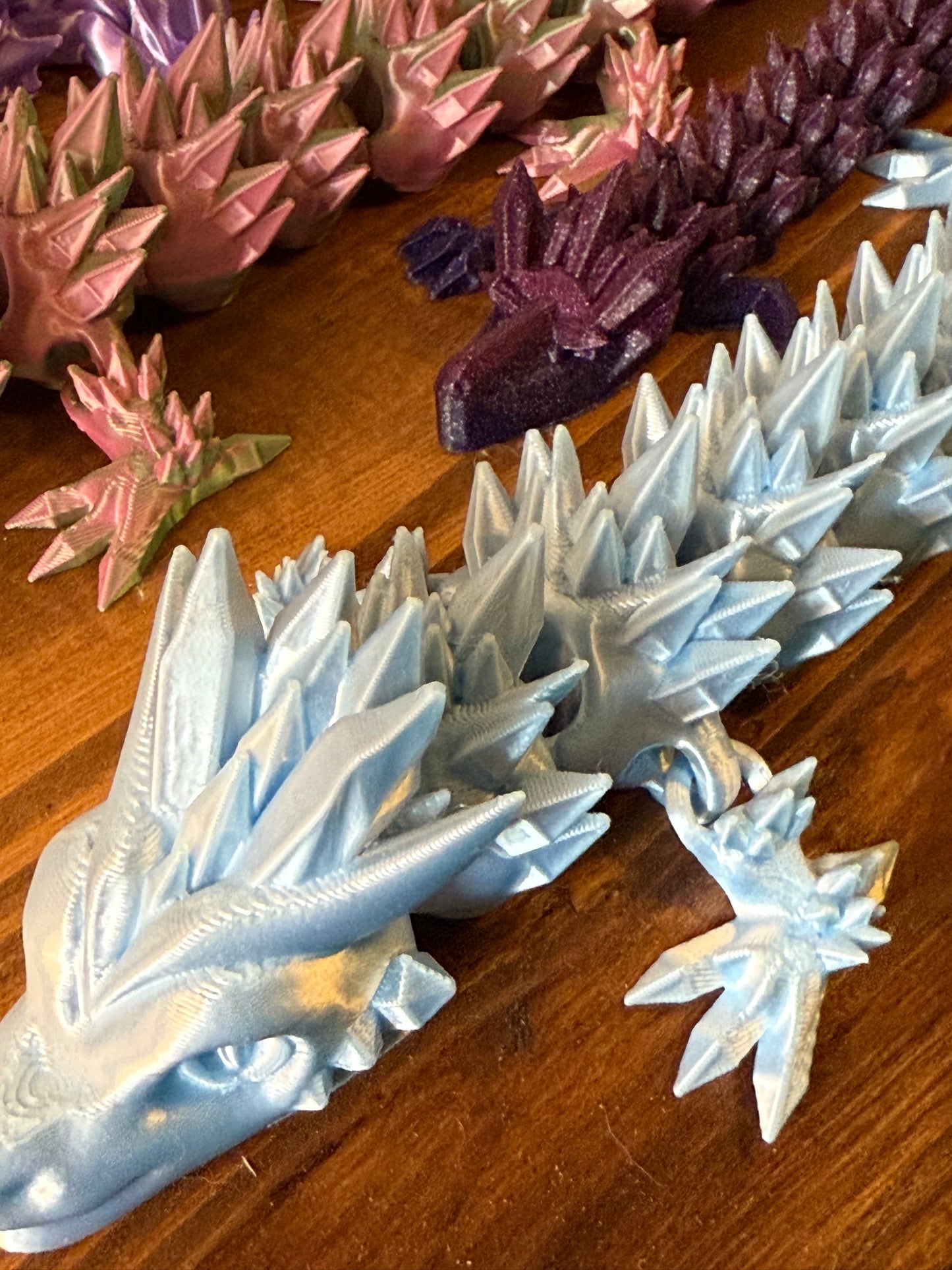 Flexible Drachen - Crystal Dragon - Beweglich