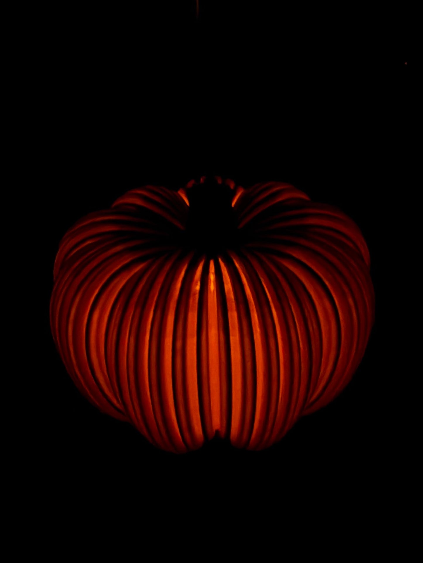 Deko Kürbis mit Licht