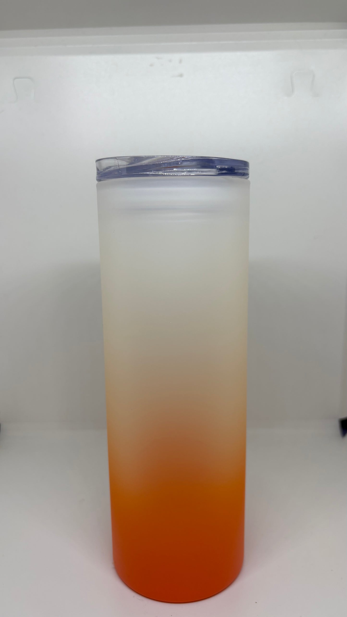 Glasbecher mit Wunschmotiv