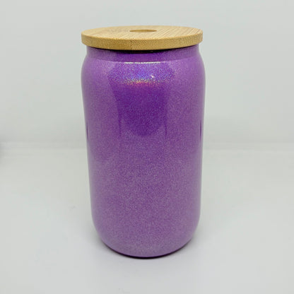 Glitzerbecher mit Wunschmotiv