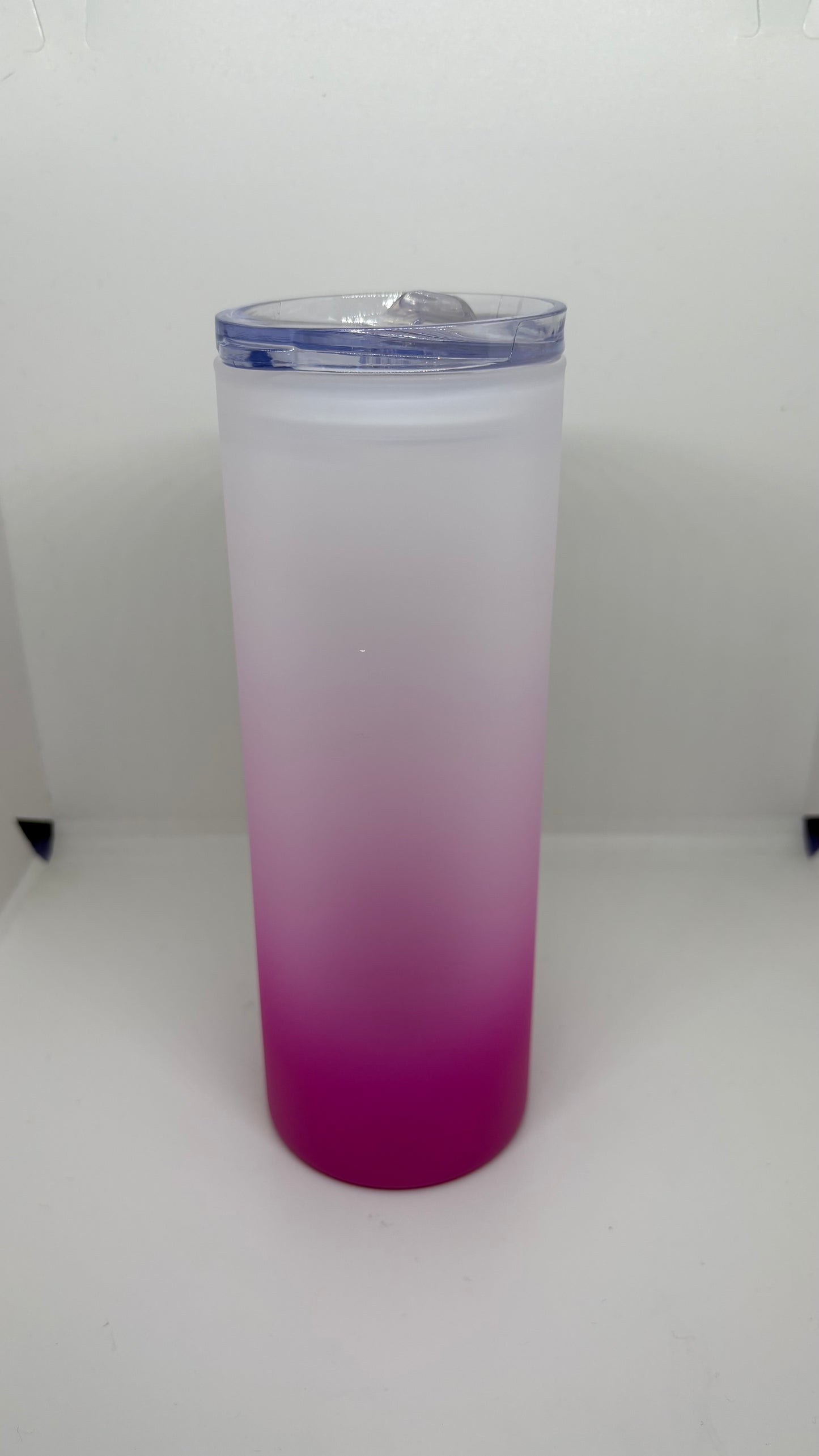 Glasbecher mit Wunschmotiv
