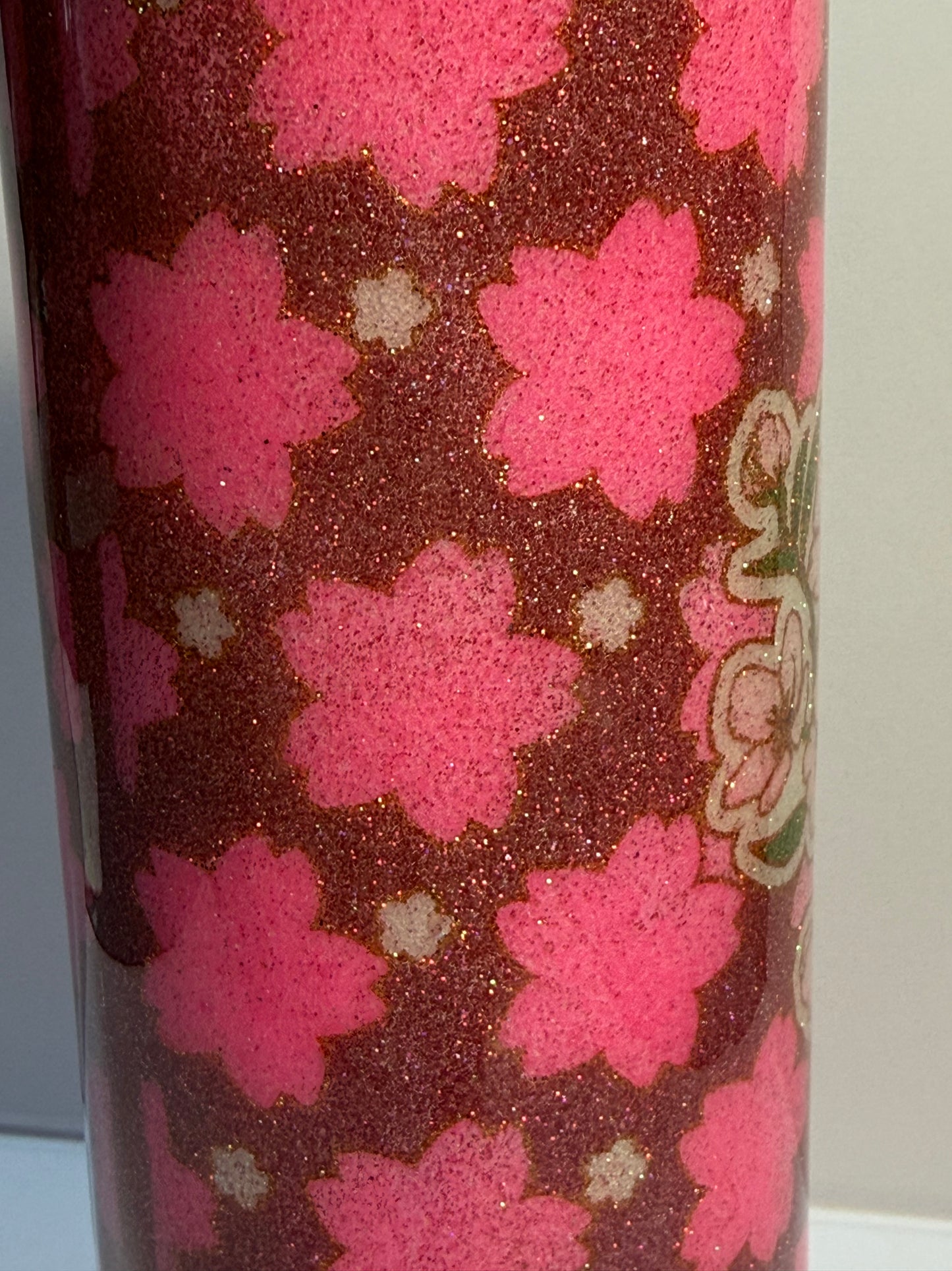 Glitzer Tumbler  " Give a ... " Thermobecher 600ml